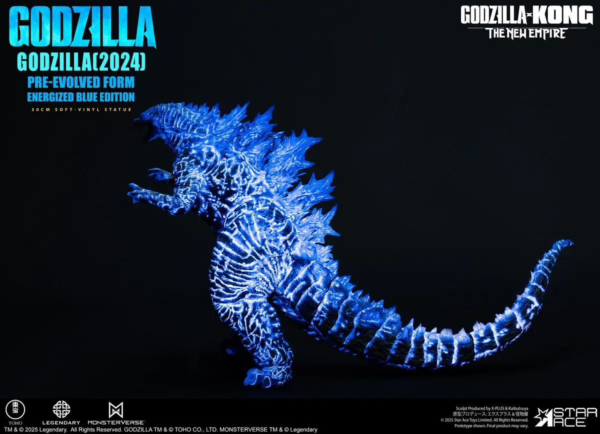 Star Ace Toys - Godzilla 2024 Pre-Evolved Form Energized Blue Edition SA6068 (Licensed)Statue(GK) 
