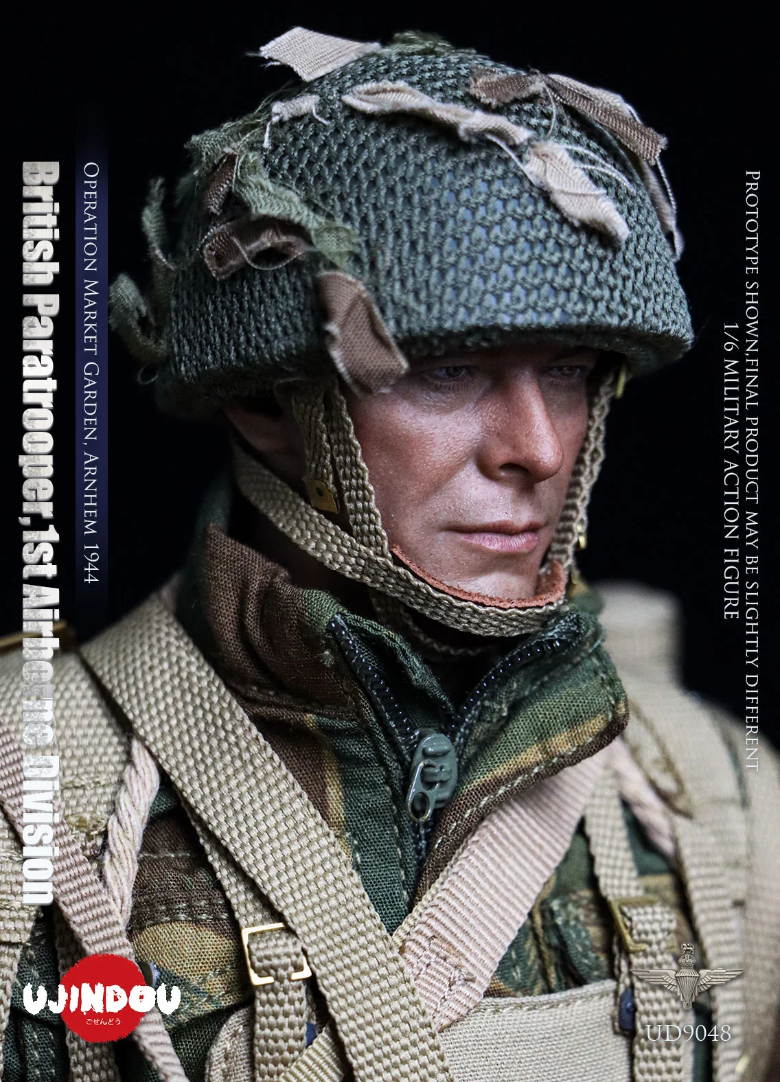 British Paratrooper 1st Airborne Division Operation Market Garden Arnhem 1/6 Action Figure Statue(GK)-UJINDOU-KWII-GK