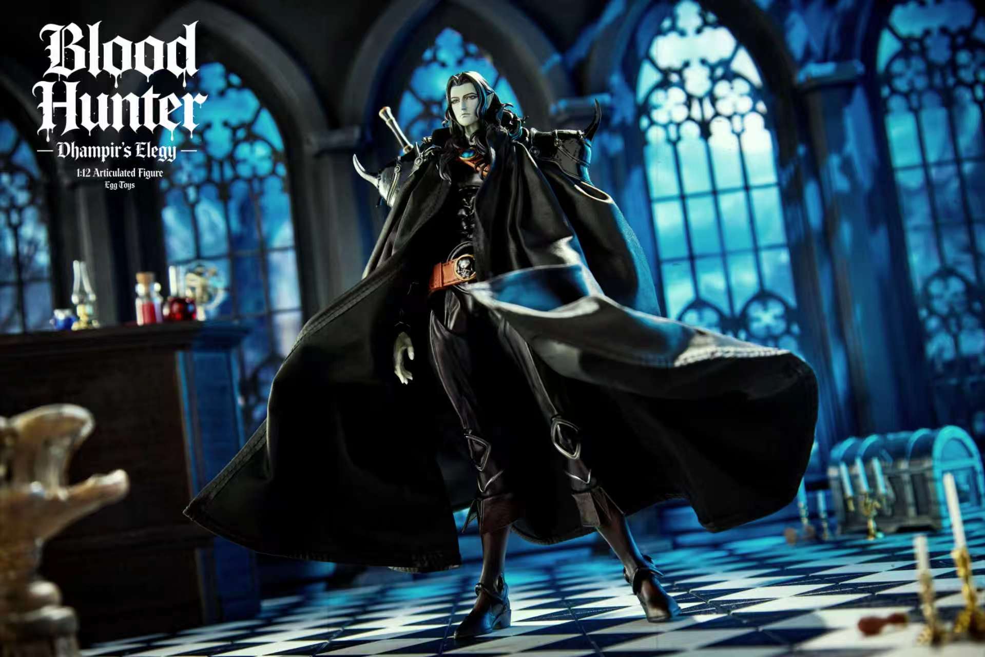 EGGTOYS Blood Hunter Dhampir’s Elegy 1/12 Action Figure (Licensed)