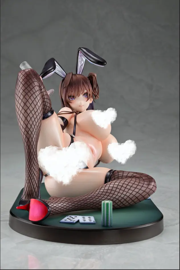 Pink Cat - Casino Bunny (Licensed) Statue 
