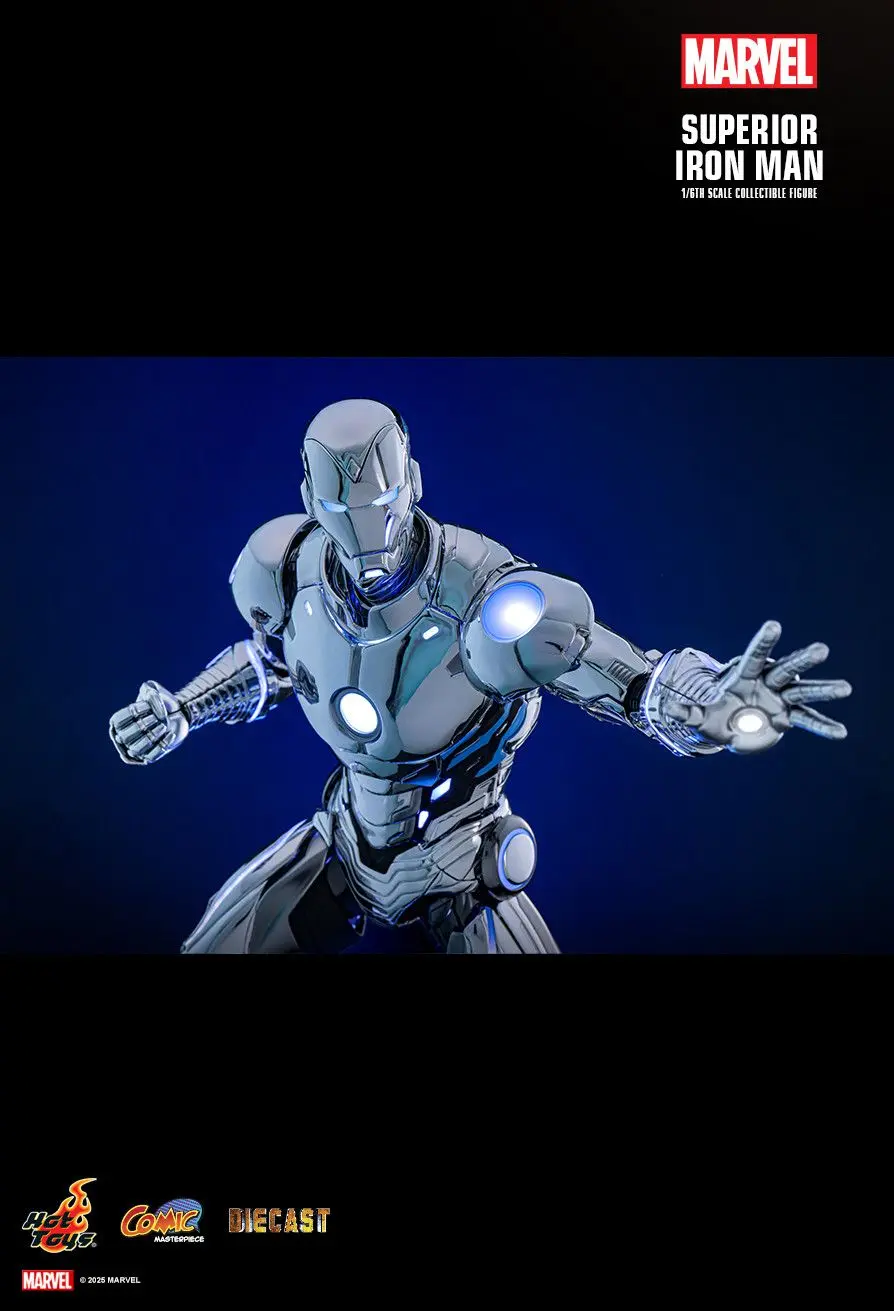 Hottoys - Marvel Comics Superior Iron Man 1/6th scale Collectible Figure CMS026D73 (Licensed)Statue(GK)