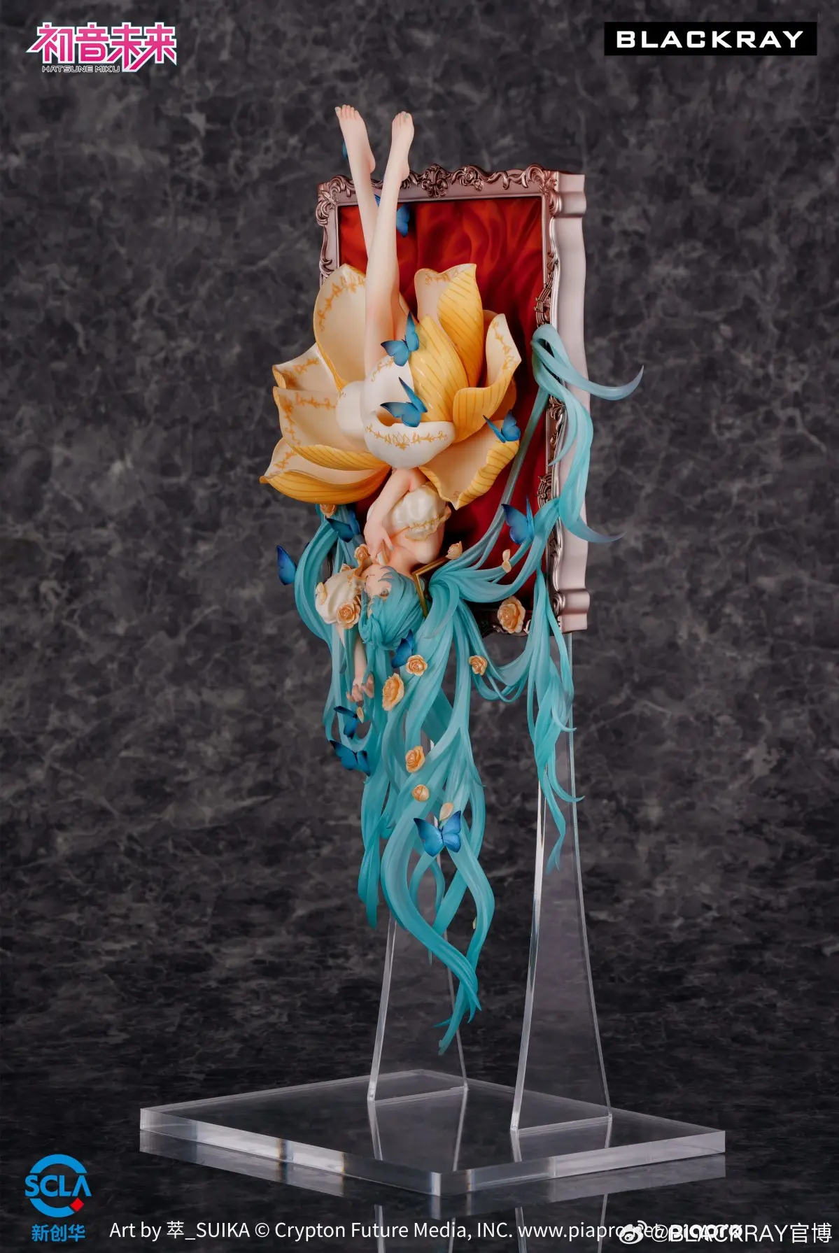 Blackray Enjoy Studio - Vocaloid Hatsune Miku Hua Wai Huixiang 1/7 Figure (Licensed) Statue(GK)