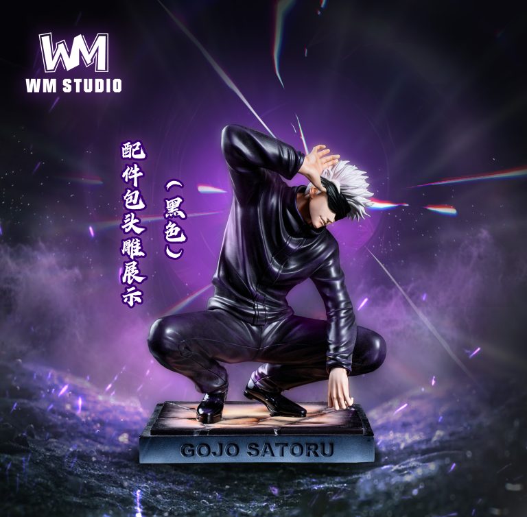 Jujutsu Kaisen Squatting Gojo Sensei Statue (GK) -WM Studio 