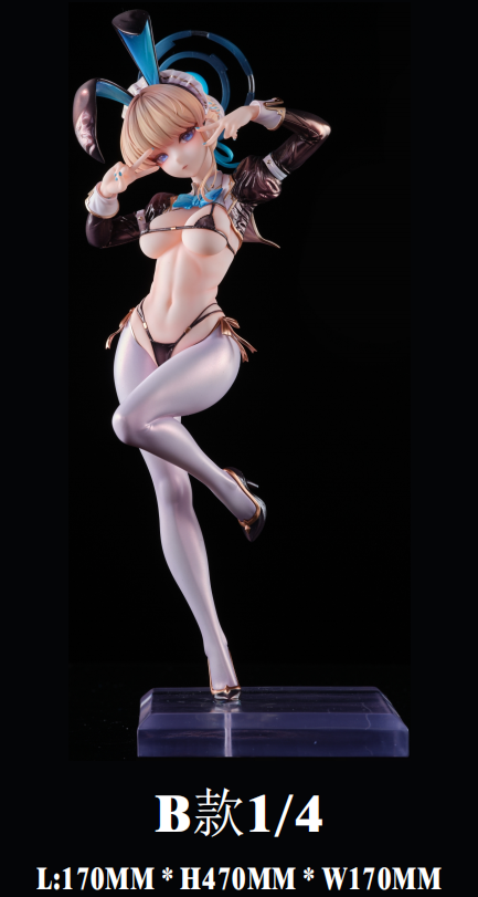 Blue Archive Asuma Toki Bunny Girl Statue(GK) -Genius Bee Studio