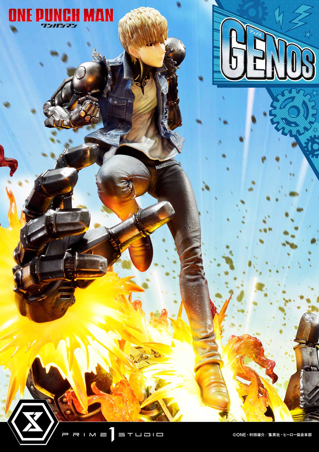 Concept Masterline One Punch Man Genos CMOPM-01 CMOPM-01S (Licensed) Statue GK, Prime 1 Studio, Pre-sale-KWII-GK