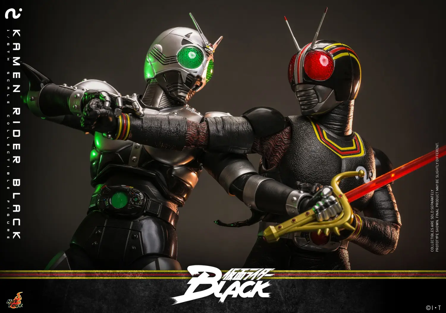 Hottoys -  Kamen Rider Black & Shadow Moon & Battle Hopper 1/6th scale TMS158 TMS159 TMS161 (Licensed) Statue(GK)