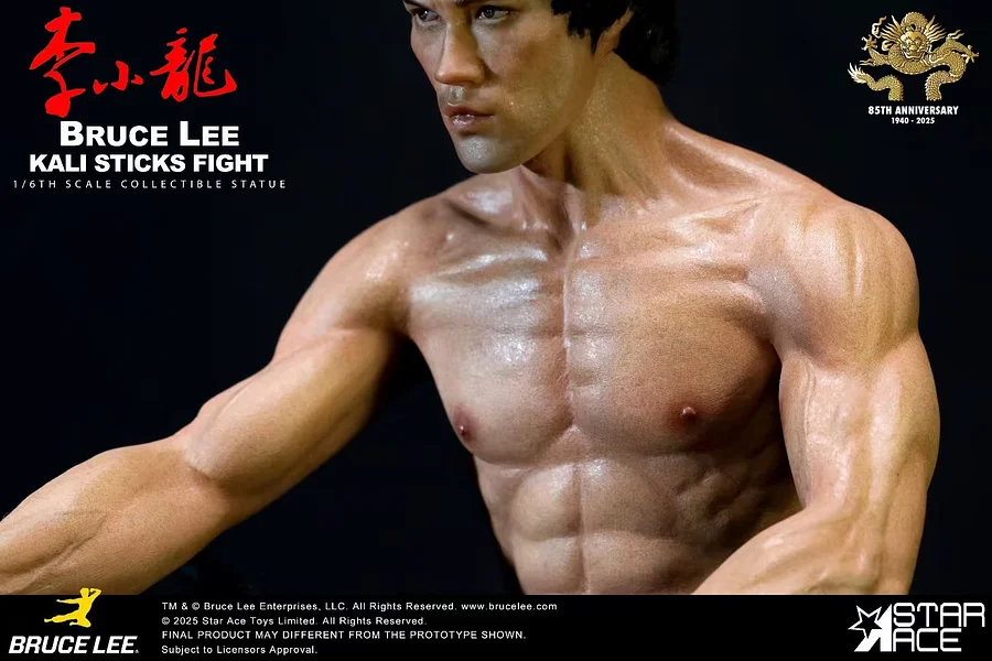 Star Ace Toys - Bruce Lee "Kali Sticks Fight" Basement ver. SA6075 SA6076 (Licensed)Statue