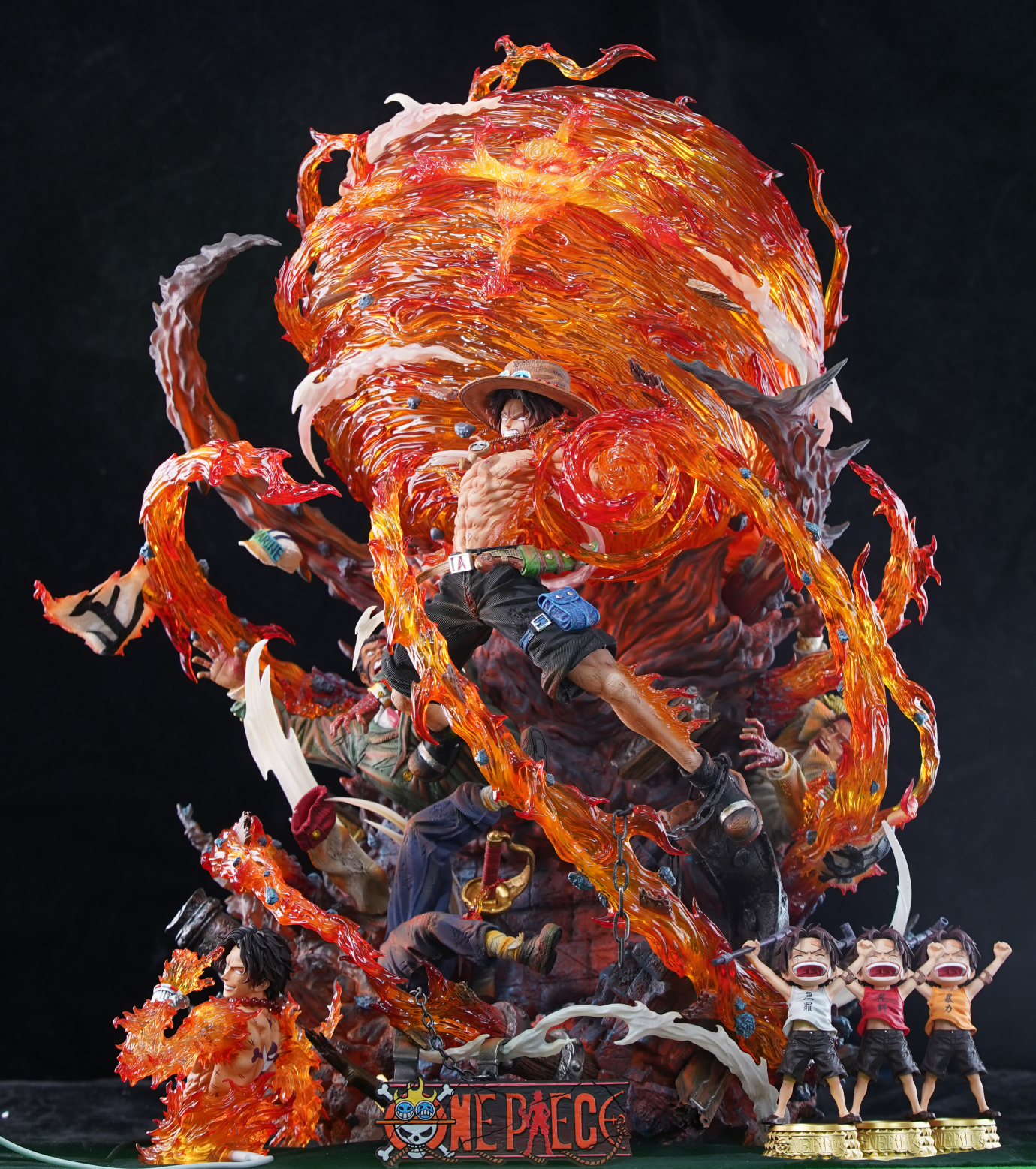 One Piece Ace Bust Statue(GK) -Monkey D Studio 