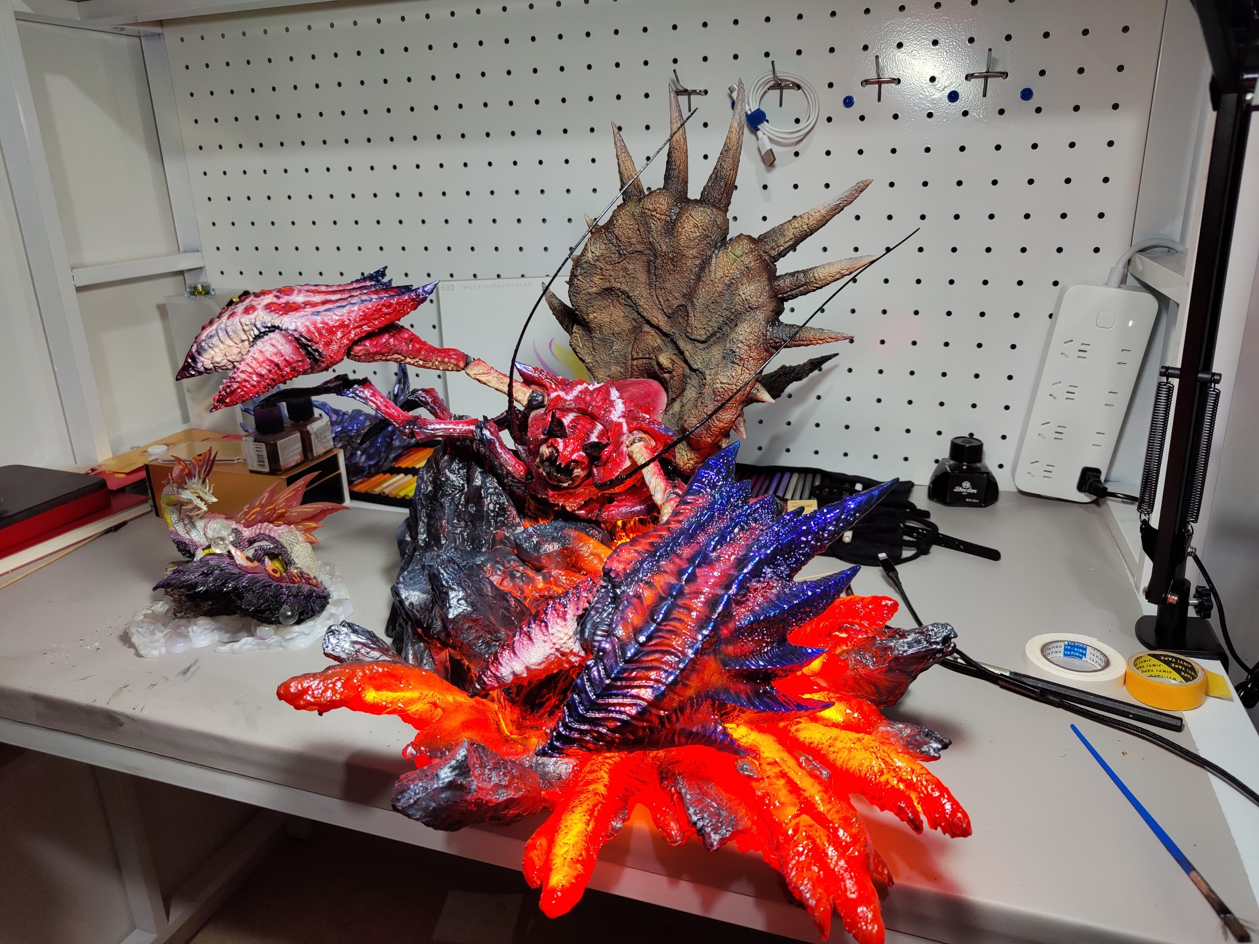 Monster Hunter Daimyo Hermitaur Statue(GK)  -Wonder Studio