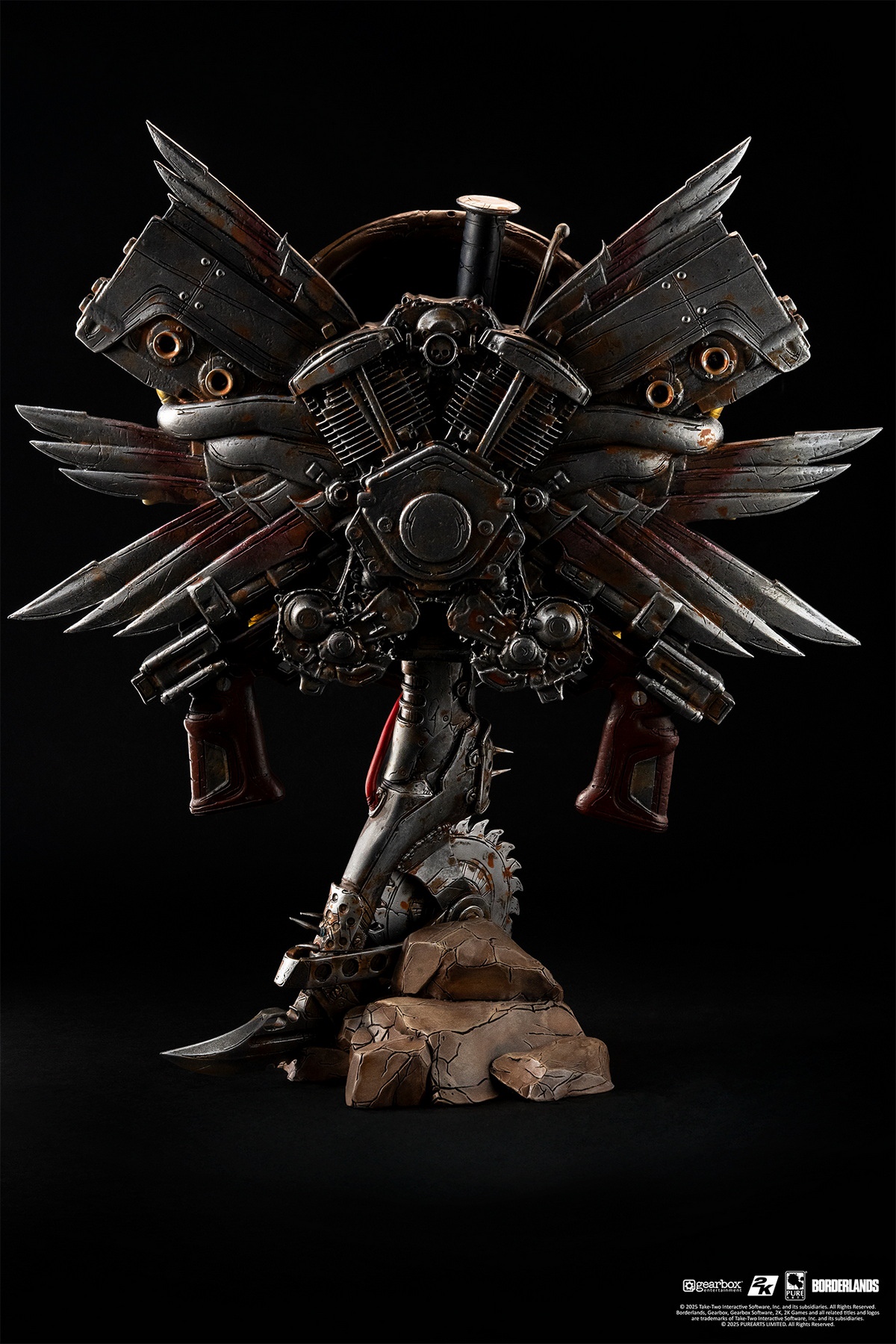 Borderlands Psycho Bandit Art Mask Statue(GK) -PureArts Studio 