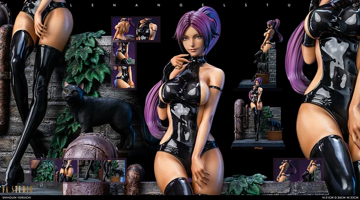 FA studio - Shihouin Yoruichi B: black clothes Statue