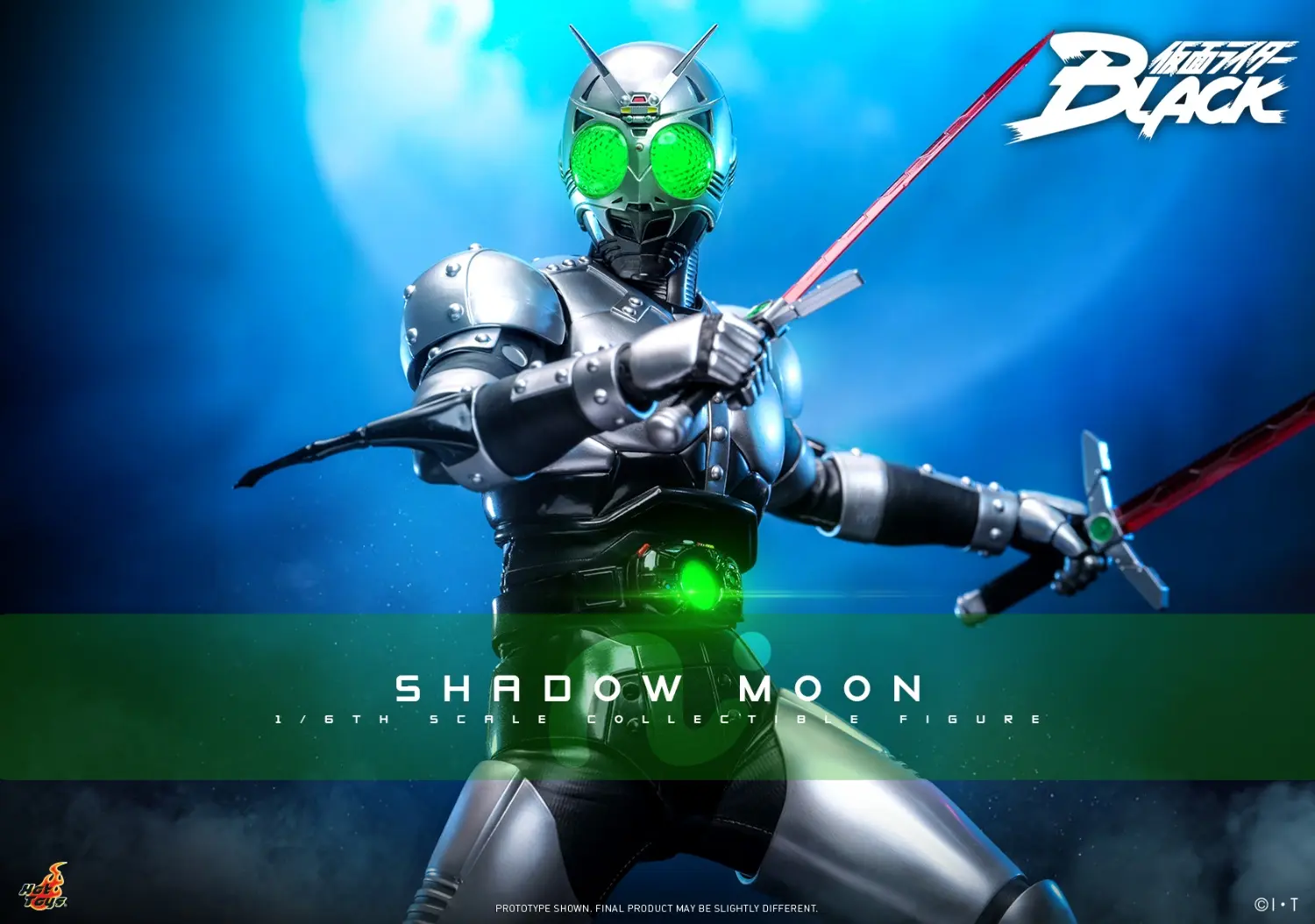 Hottoys -  Kamen Rider Black & Shadow Moon & Battle Hopper 1/6th scale TMS158 TMS159 TMS161 (Licensed) Statue(GK)