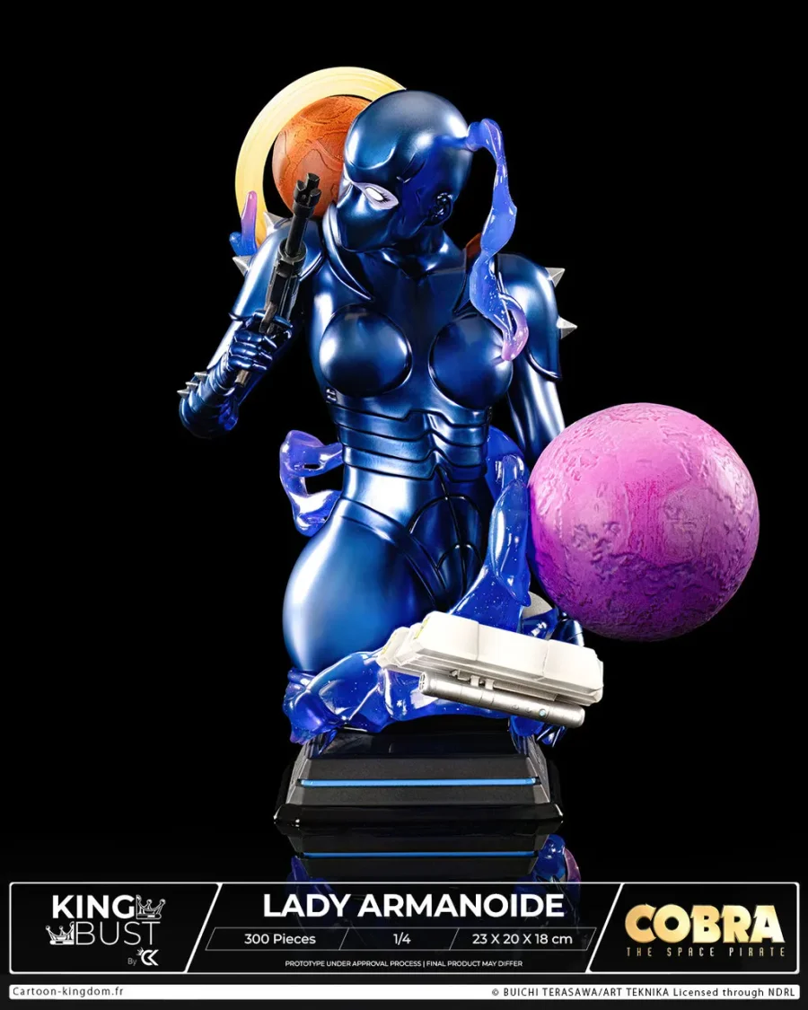 Cartoon Kingdom Studio - The space pirate Cobra Lady Armanoide Bust Licensed 1/6 Statue