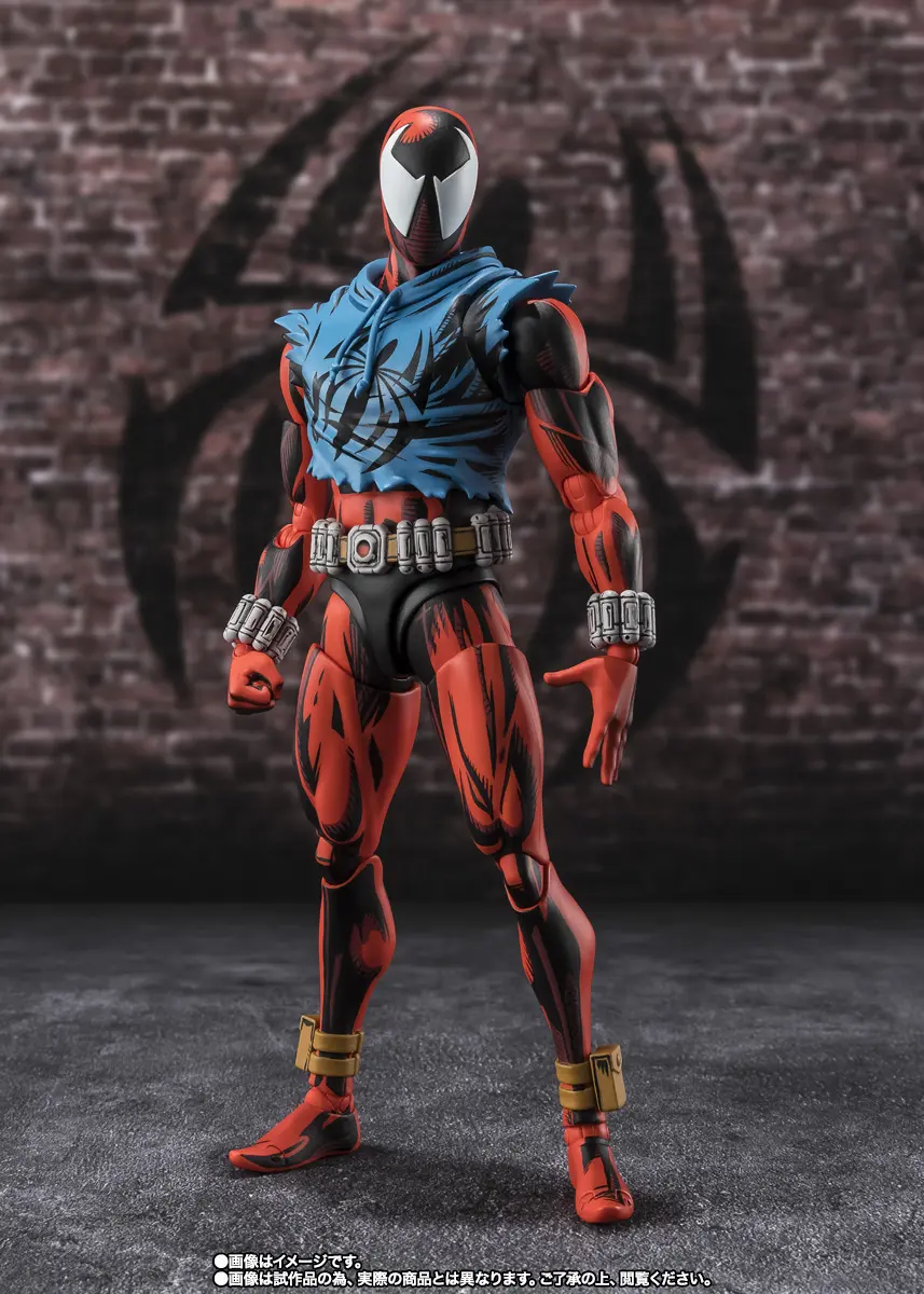 BANDAI - S.H.Figuarts SCARLET SPIDER (Spider-Man: Across the Spider-Verse) (Licensed) Statue(GK)