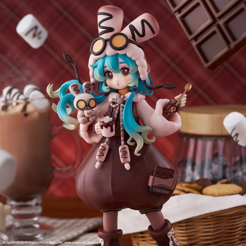 S-Fire Series Marshmallow Hot Cocoa Ver Hatsune Miku - VOCALOID Official Statue - SEGA
