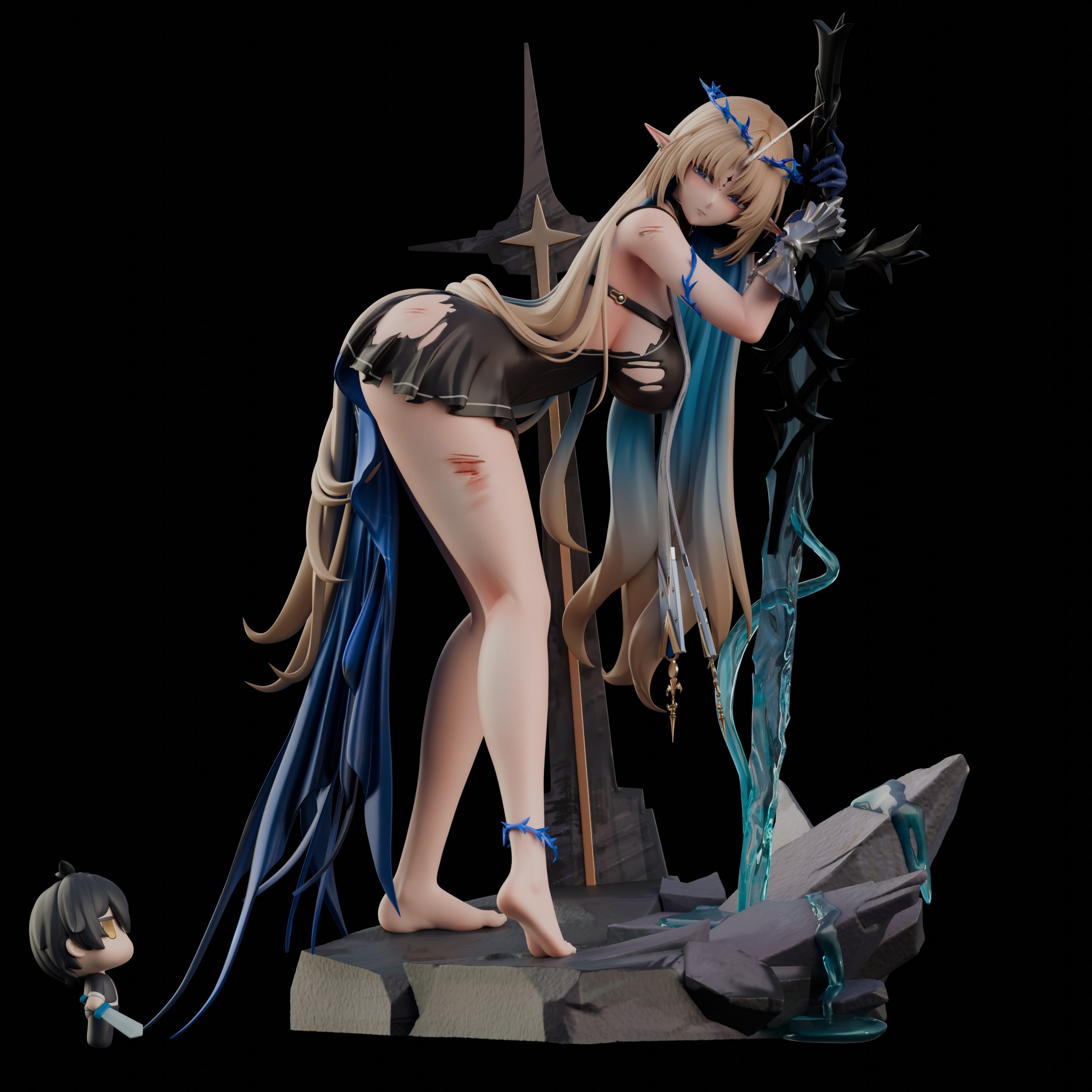 Wuthering Waves Fleurdelys Statue(GK) (Adult 18+)- Mi Yin Studio 