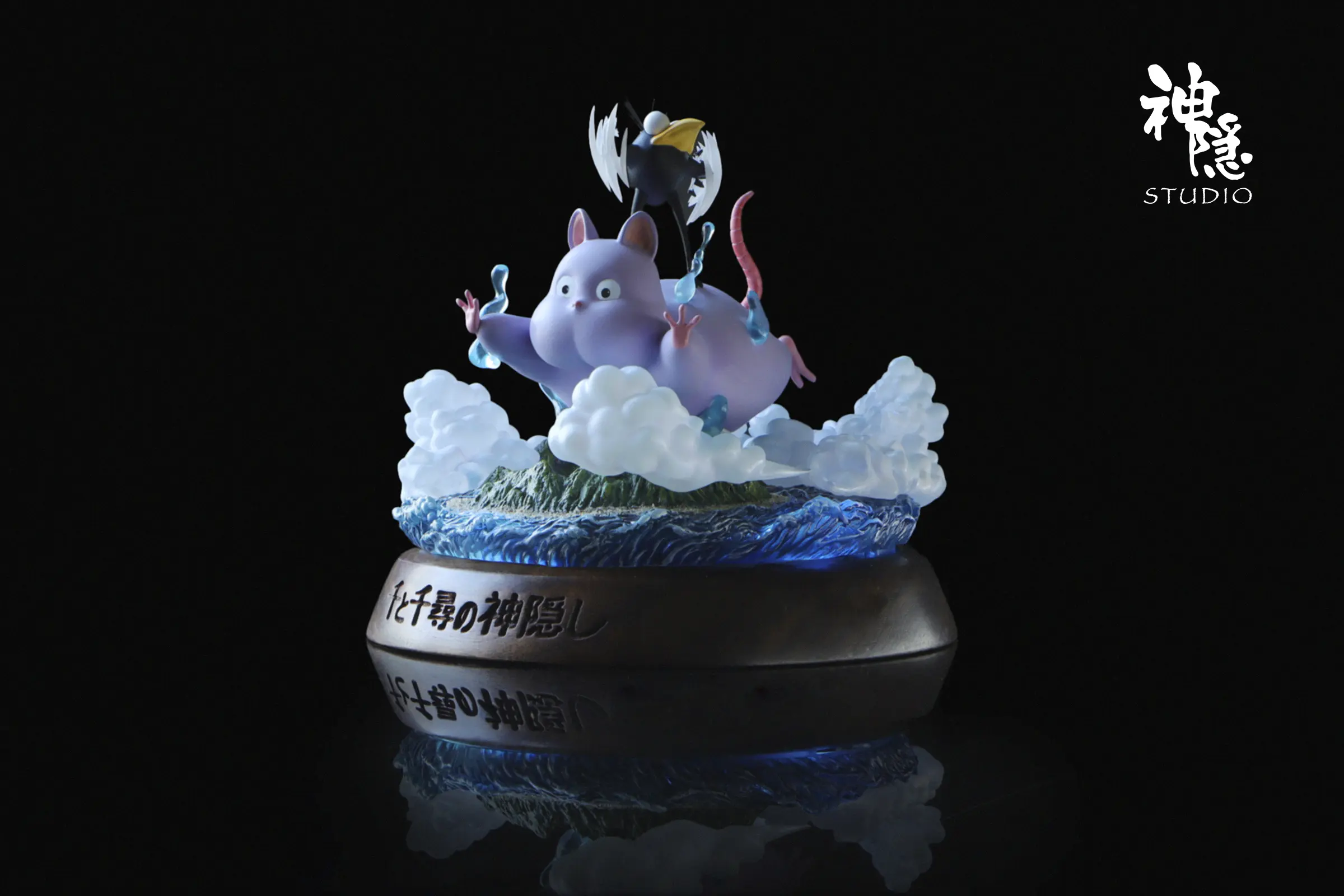 Shen Yin Studio - Spirited Away Spirited Away Encounter Series Totoro Floating Journey in the Clouds Statue(GK)