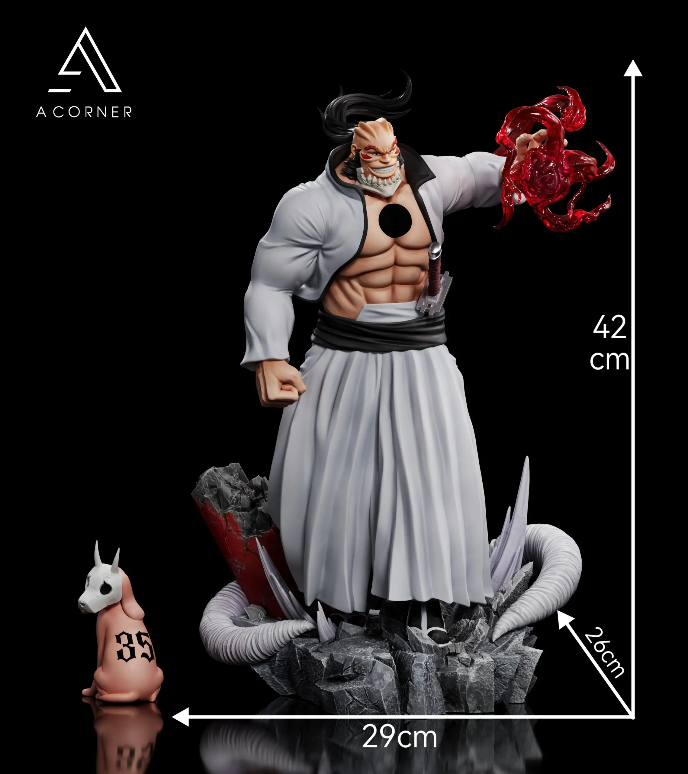 A Corner Studio - Bleach Espada Series No.5 x No.8 x No.0  Statue