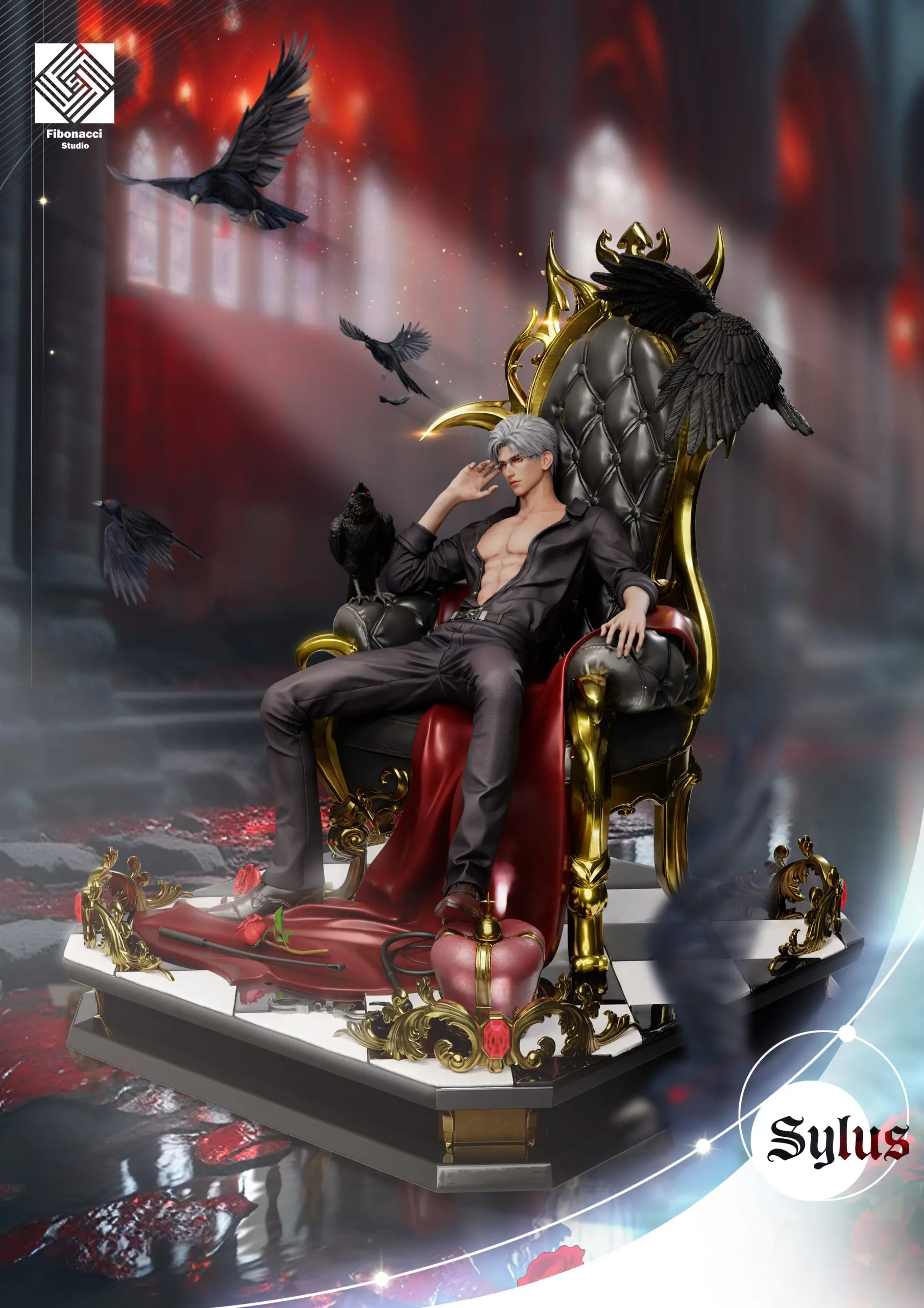 Fibonacci Studio - Bespoke Otome Series Sylus Love and Deepspace 1/4Statue 