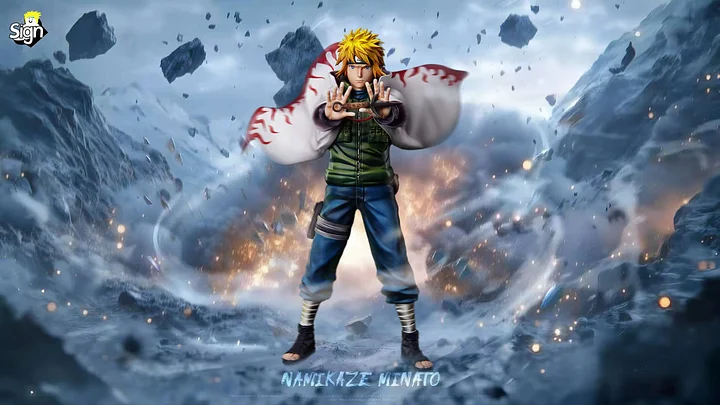 Sign Studio - Minato Namikaze Statue
