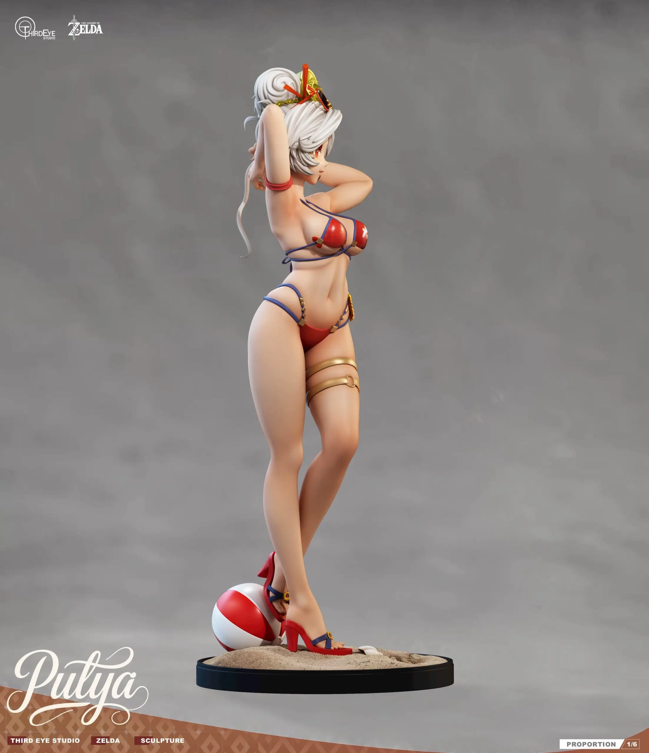 Third Eye Studio - The Legend of Zelda Swimsuit Purah Statue