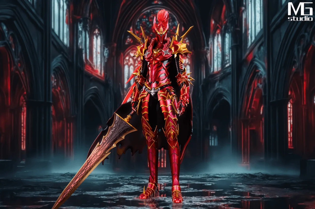 Solo Leveling Resonance Series #4 - Red Igris & Shadow Igris Statue  (GK) -MG Studio