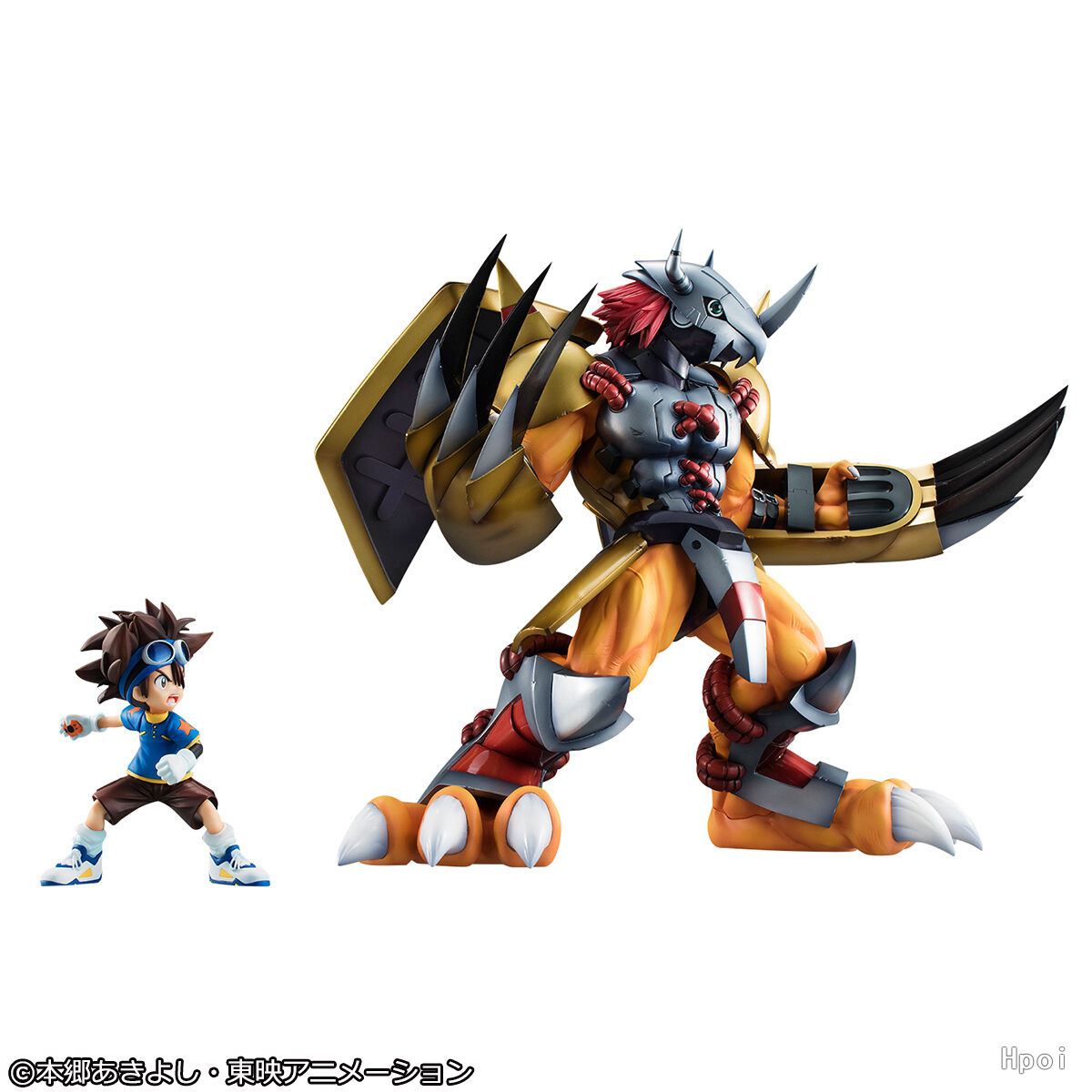Precious G.E.M. Series Digimon Adventure WarGreymon & Taichi Yagami (Licensed)Statue(GK)-MegaHouse