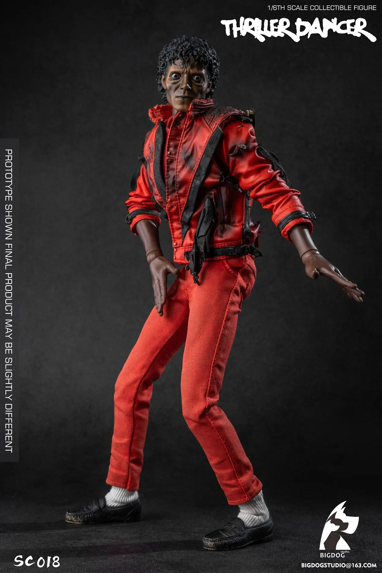 BIGDOG Studio - Michael JacksonThriller dancer Single version 1/6 Mobile Collection Soldier NOSC018 NOSC019 Statue(GK)
