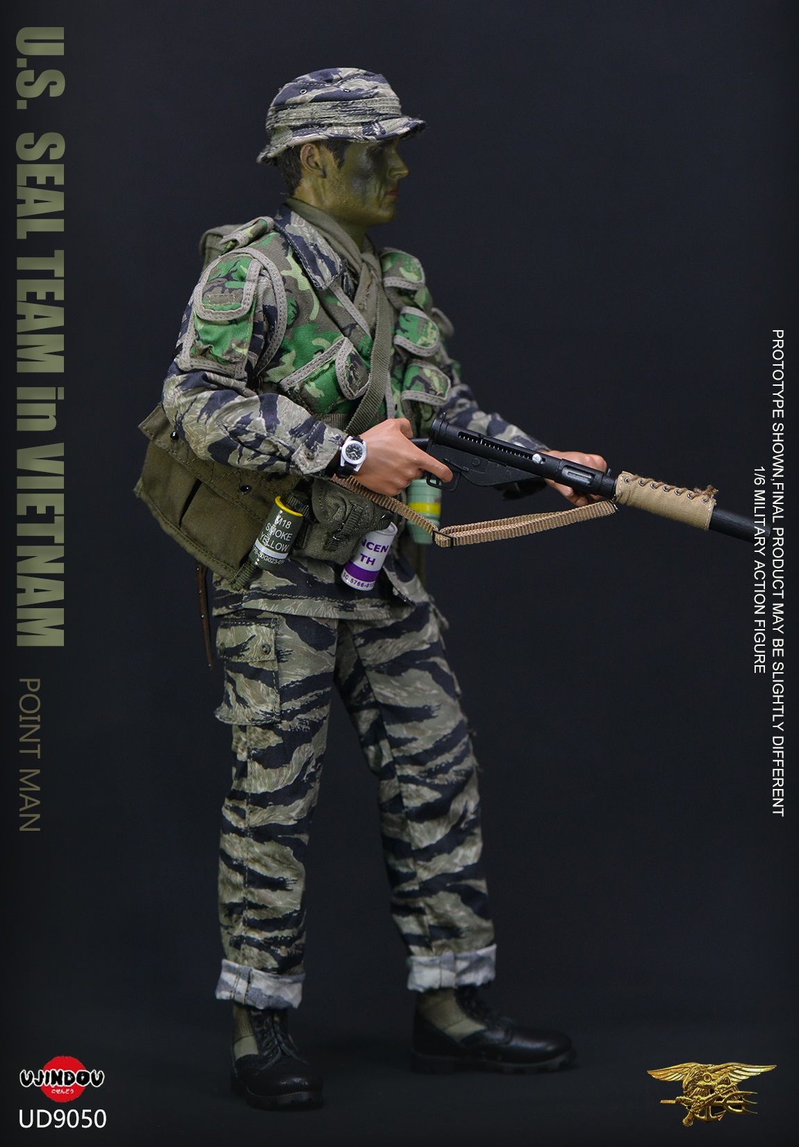 US  SEAL TEAM in Vietnam-POINT MAN UD9050 (Licensed) 1/6 Statue (GK)- UJINDOU