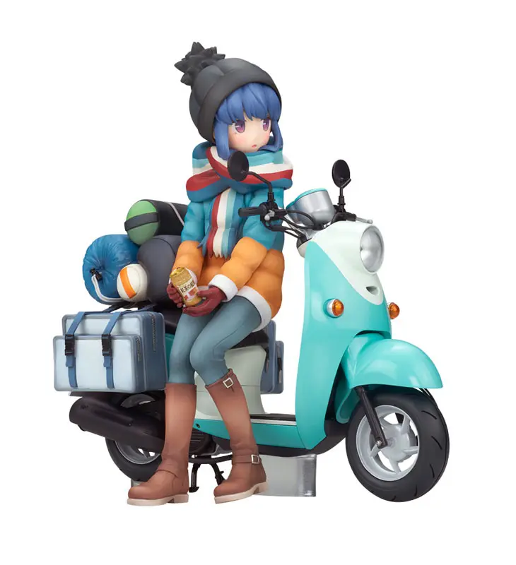 Alter - Yuru Camp Rin Shima with Scooter 1/10 Complete Figure (Licensed)Statue(GK)