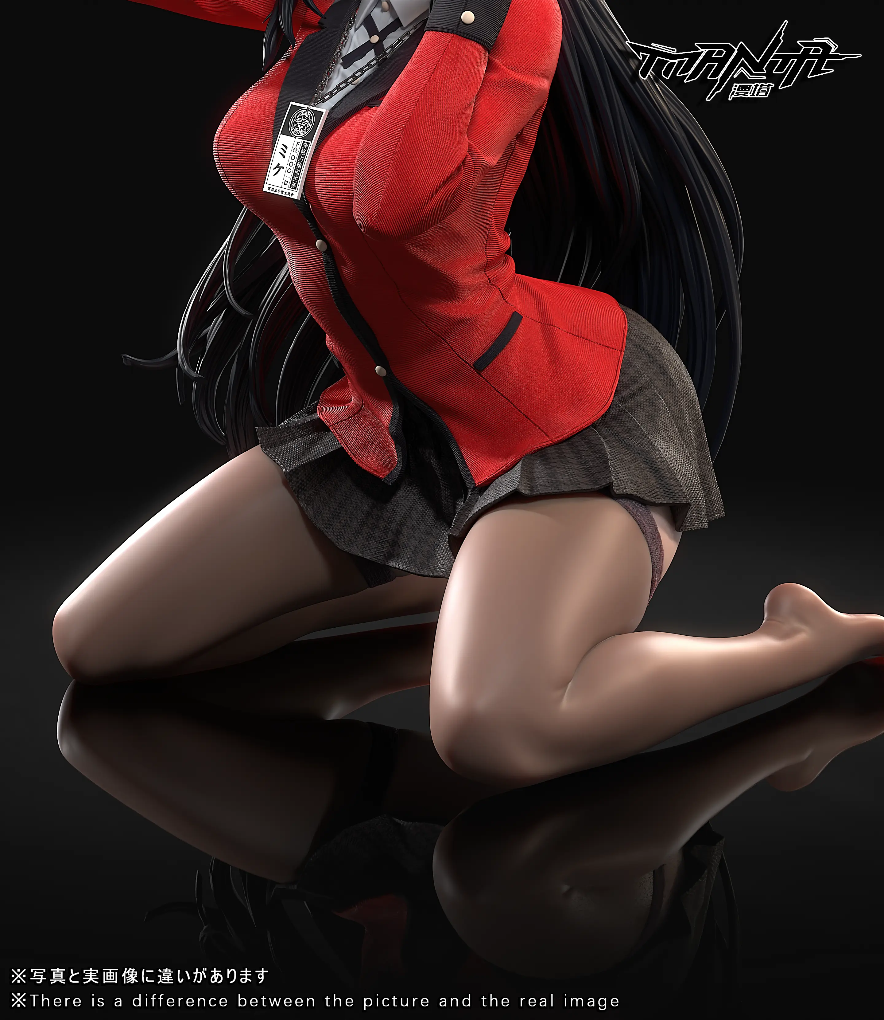 Manta Studio - Kakegurui Kneeling Series Jabami Yumeko Statue(GK)(Adult 18+)