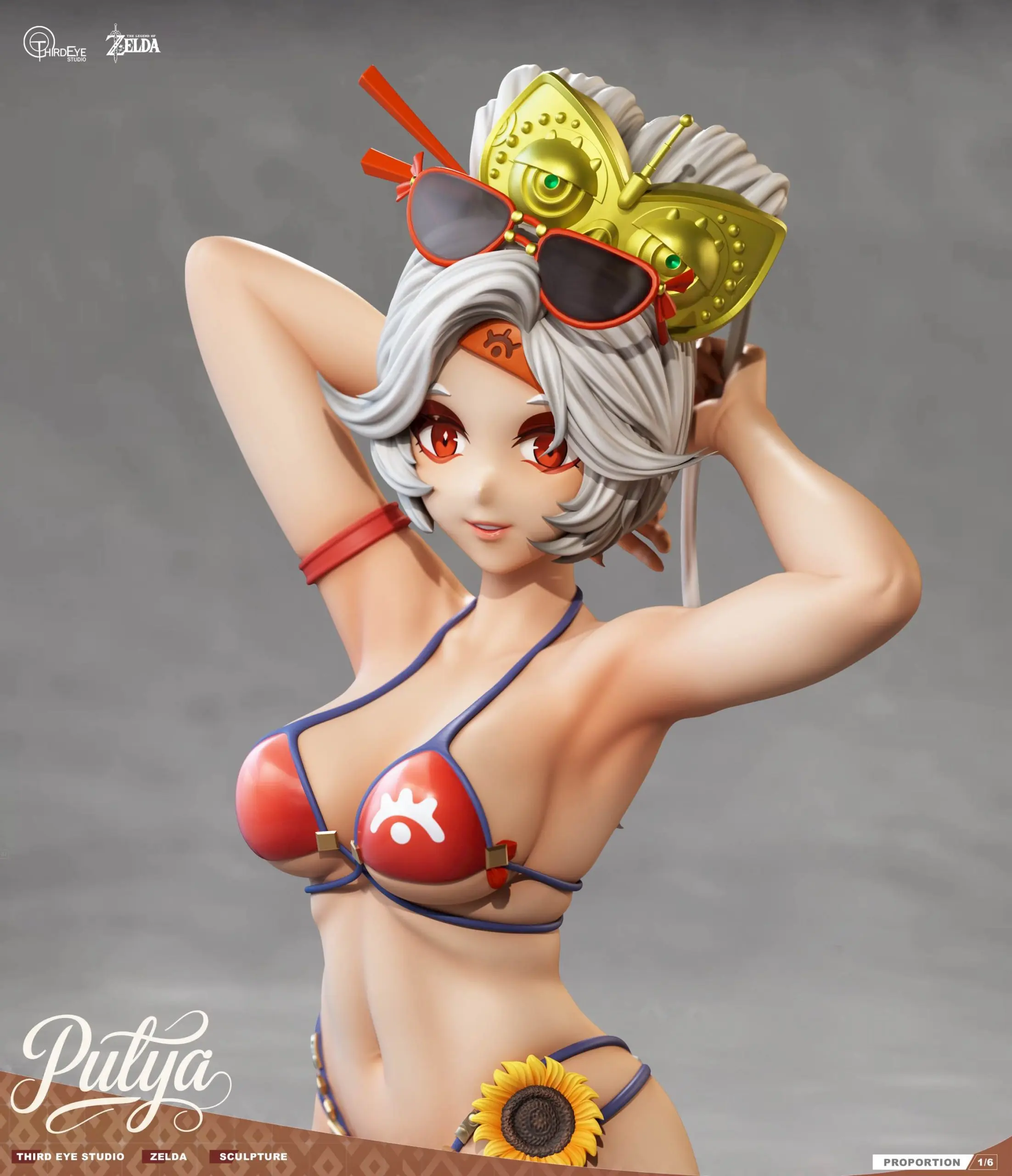 Third Eye Studio - The Legend of Zelda Swimsuit Purah Statue