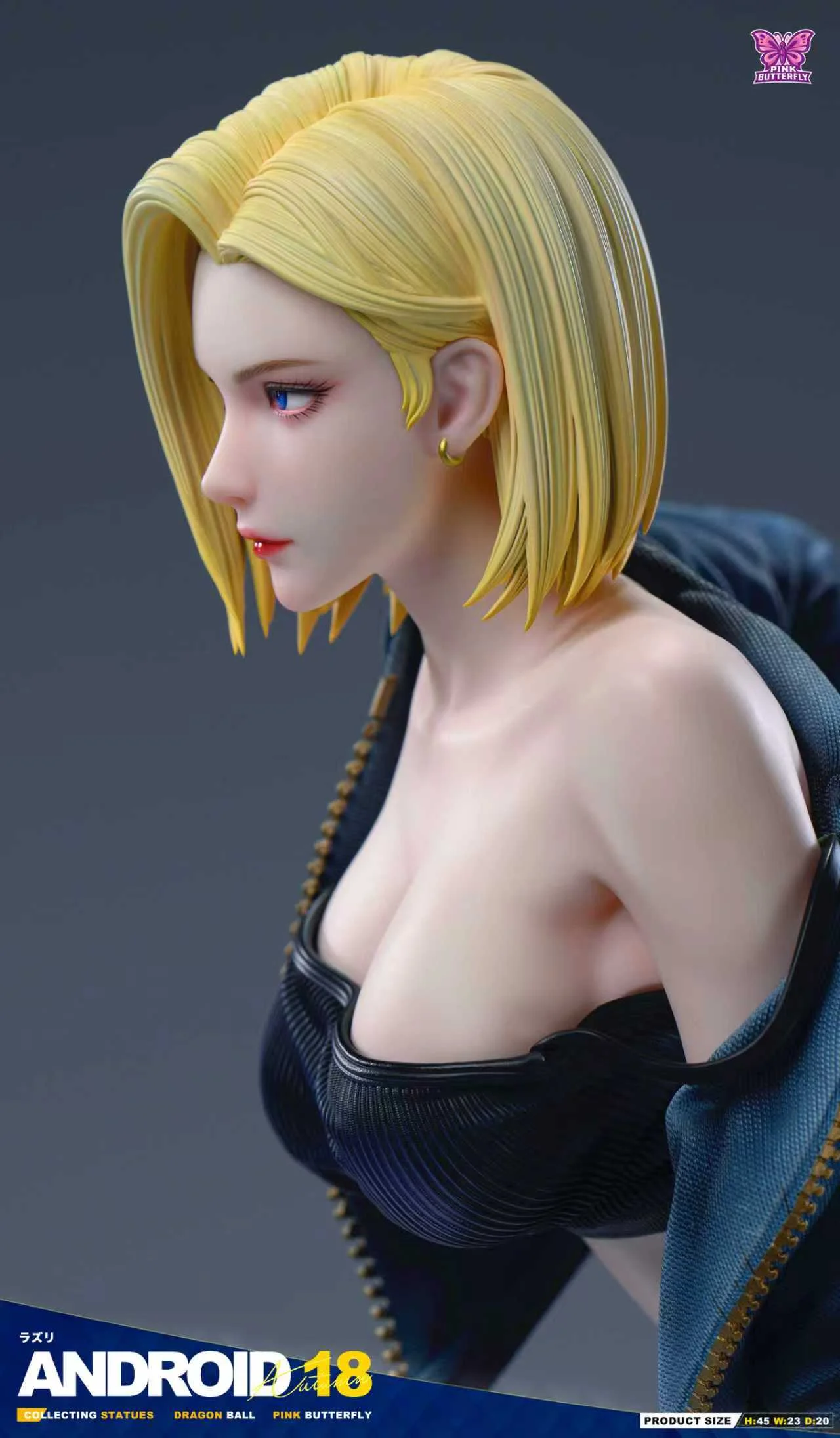PINK BUTTERFLY Studio - Dragon Ball Android 18 1/4 Statue(GK)