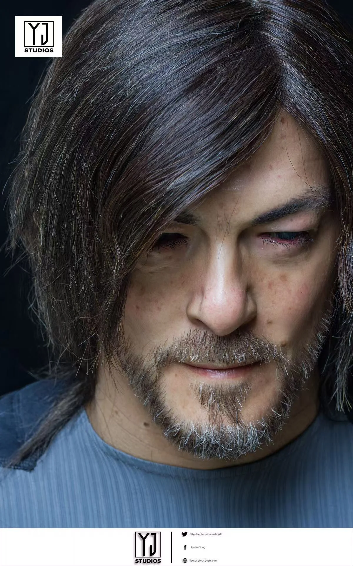 YJ Studios -DEATH STRANDING 1/1 Bust of Sam Porter Bridges Statue (GK)