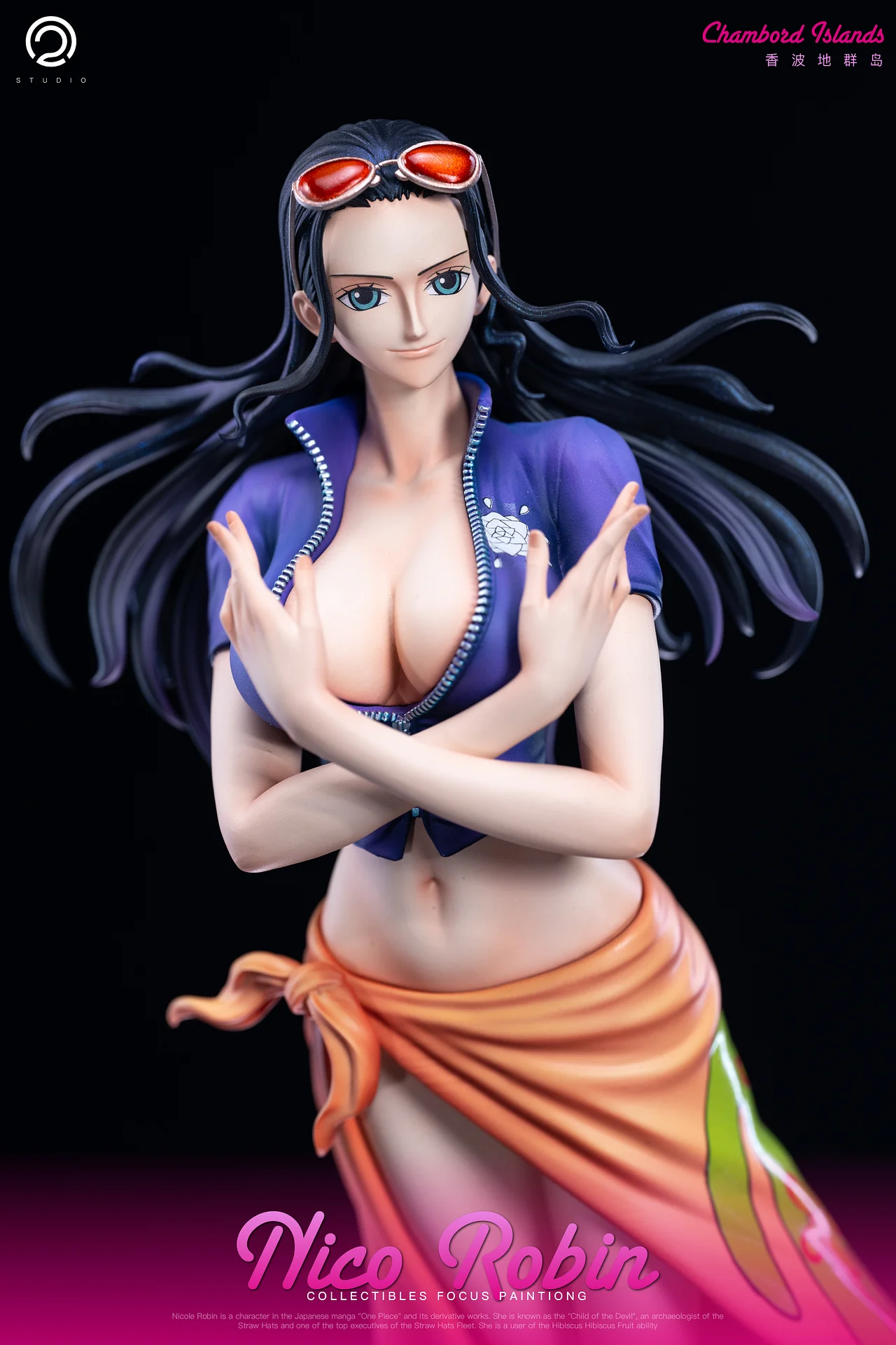 One Piece Two years later Straw Hat Pirates Part 7 Nico Robin Statue(GK)-C2 Studio