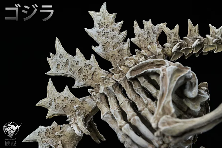 Hardcore Studio - Skeletal Fossil of Godzilla Statue 