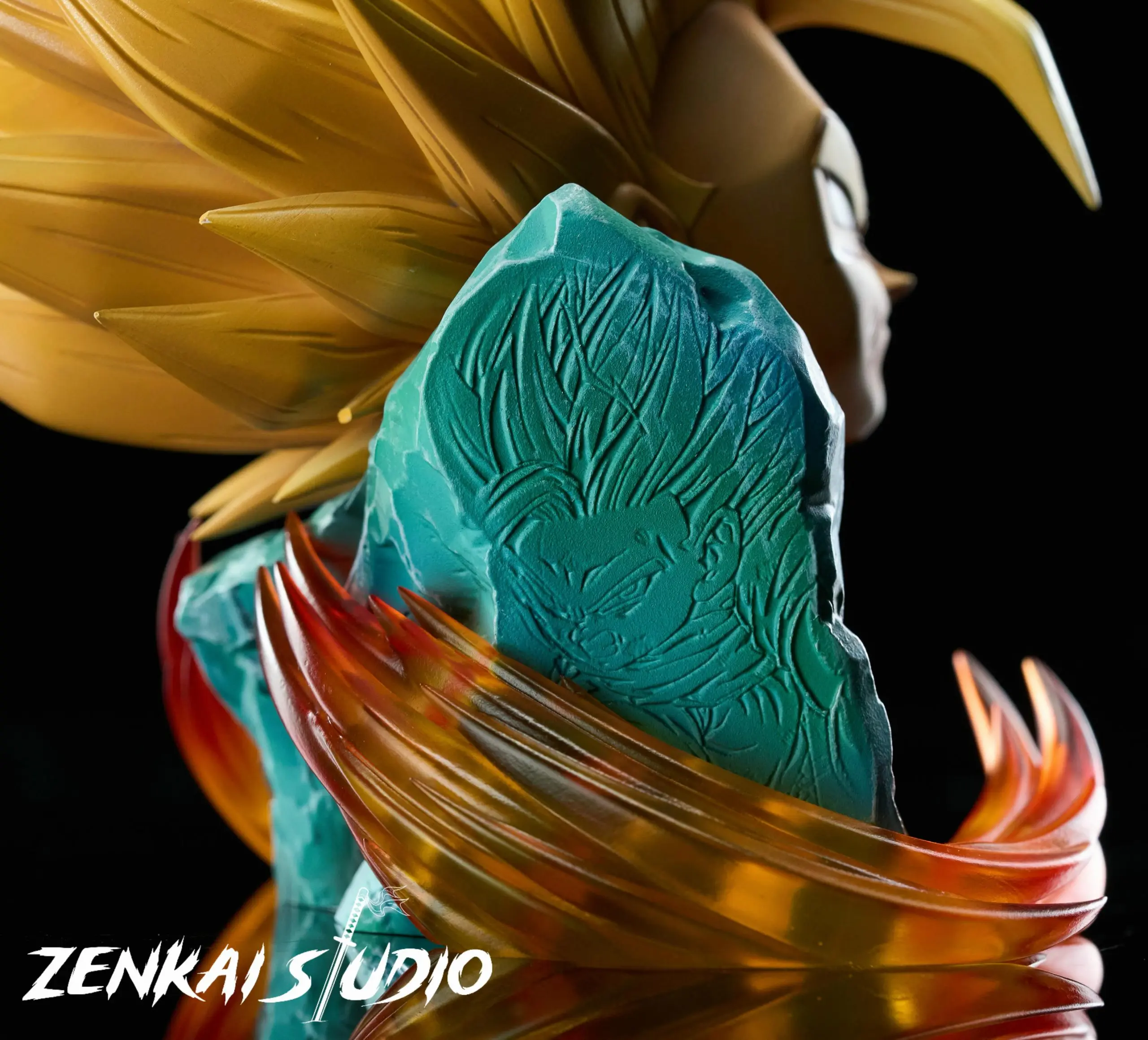 Zenkai Studio - Dragon Ball Z OAV Versus Series 1/4 Scale Diorama Son Goku & Bojack Statue(GK) 