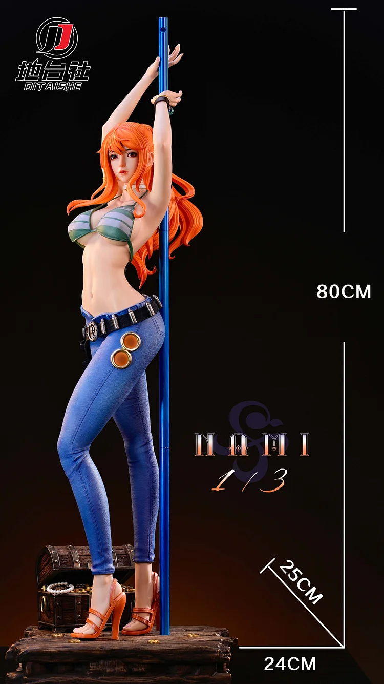 In stock-One Piece Nami 1/3 & 1/6 Statue (GK) (Adult 18+)-Dasha Studio Pre-sale