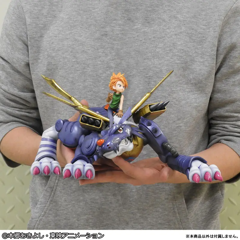 MegaHouse - Precious G.E.M. Series Digimon Adventure Metal Garurumon & Yamato Ishida Complete Figure (Licensed)Statue (GK)