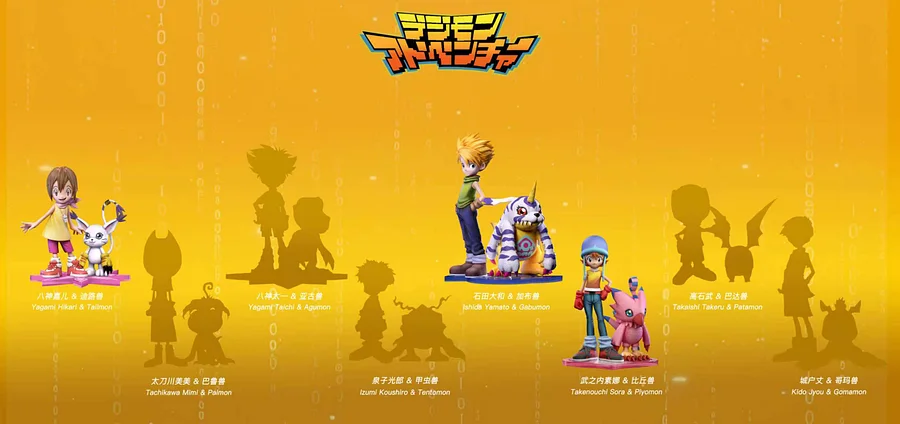 Butterfly Studio - Digimon Kari Kamiya x Tailmon Statue 