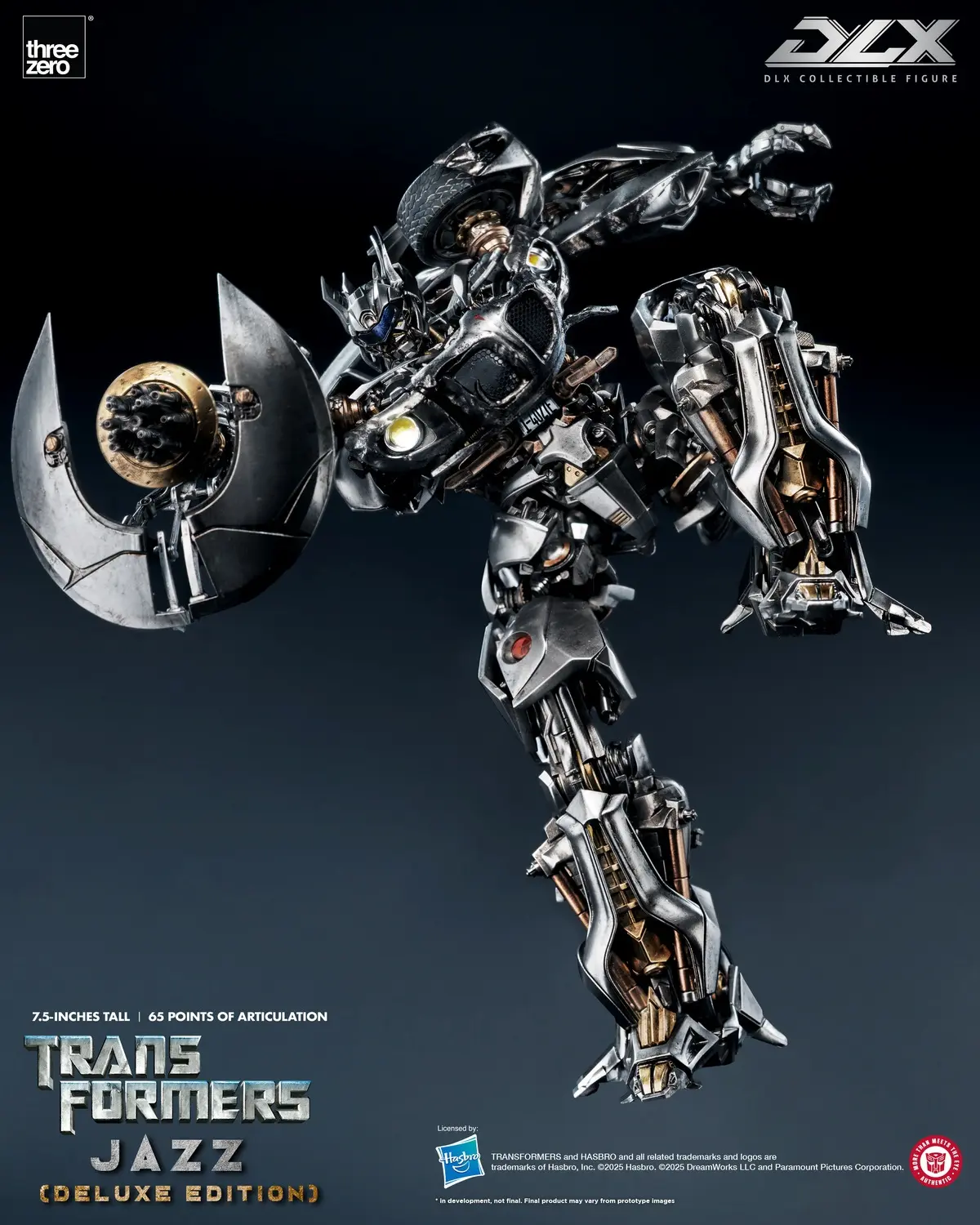 Threezero - Transformers DLX Jazz 3Z09000W0 3Z10460W0 (Licensed) Statue(GK)
