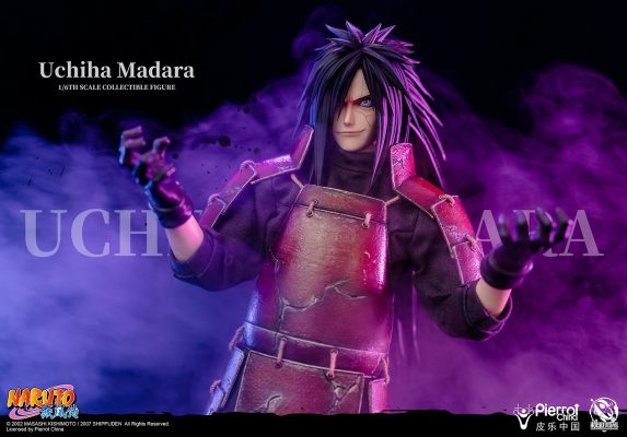 In stock-Naruto Shippuden Uchiha Madara 1/6 action figure (authorized) soldier statue GK, ROCKETTOYS studio-KWII-GK