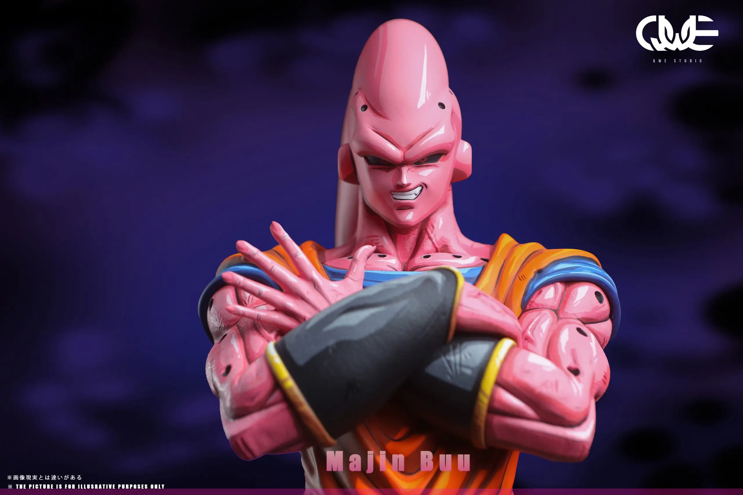 QWE Studio - Dragon Ball Buu who looks down on others #3 Gohan Buu Statue(GK)