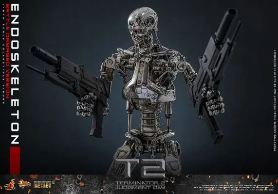 HOTTOYS - Movie Masterpiece DIECAST 1/6 Endoskeleton (Battle Damage) MMS840D77 (Licensed) Statue 