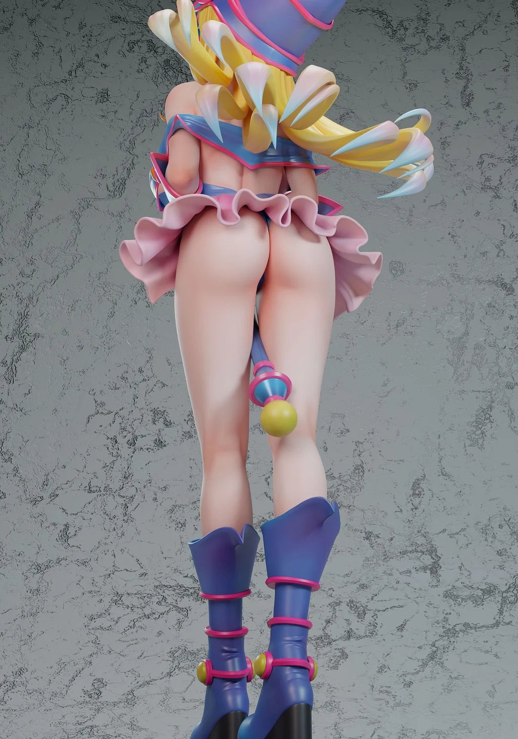 Dark Magician Girl 1/6 and 1/4 Scale Statue (GK)(Adult 18+) -Bust Studio 