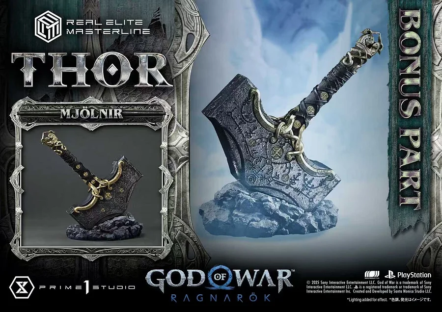 Prime 1 - Real Elite Masterline God of War: Ragnarok Thor REMGOW-02 & REMGOW-02DX & REMGOW-02DXS Action Figure 