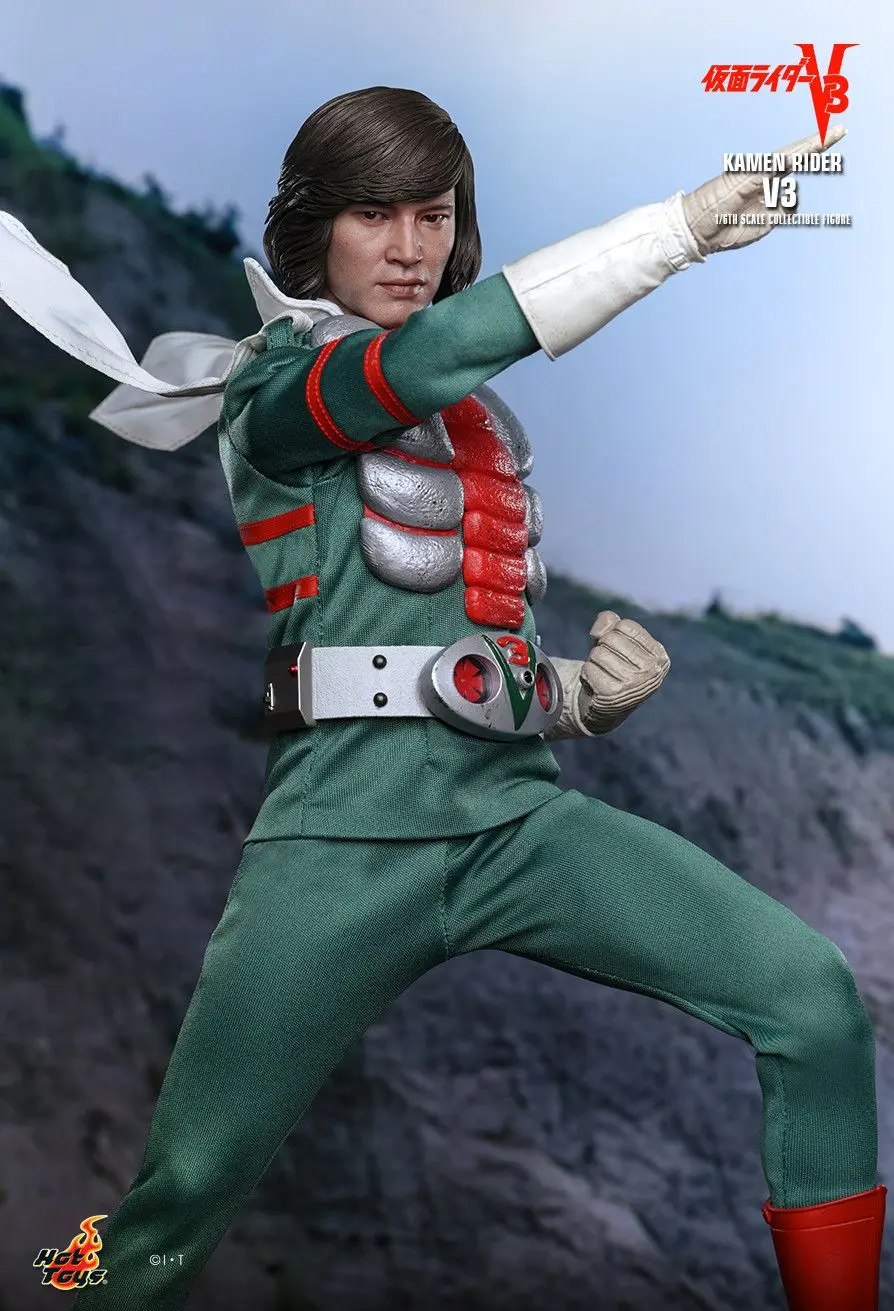 Hottoys - Kamen Rider V3 1/6th scale Collectible Figure TMS162 (Licensed)Action Figure