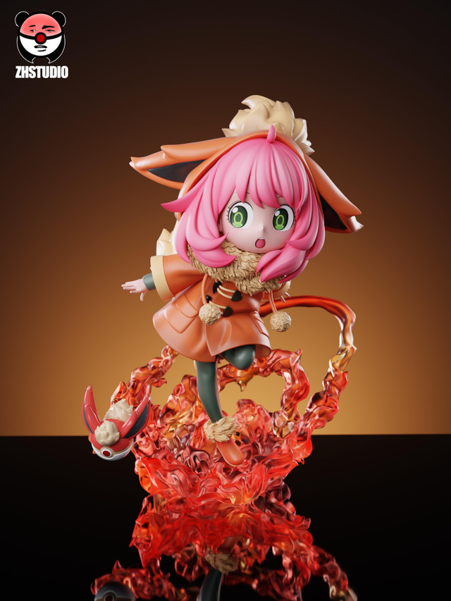 Pokemon Series  Anya cos Flareon Statue(GK) -ZH Studio