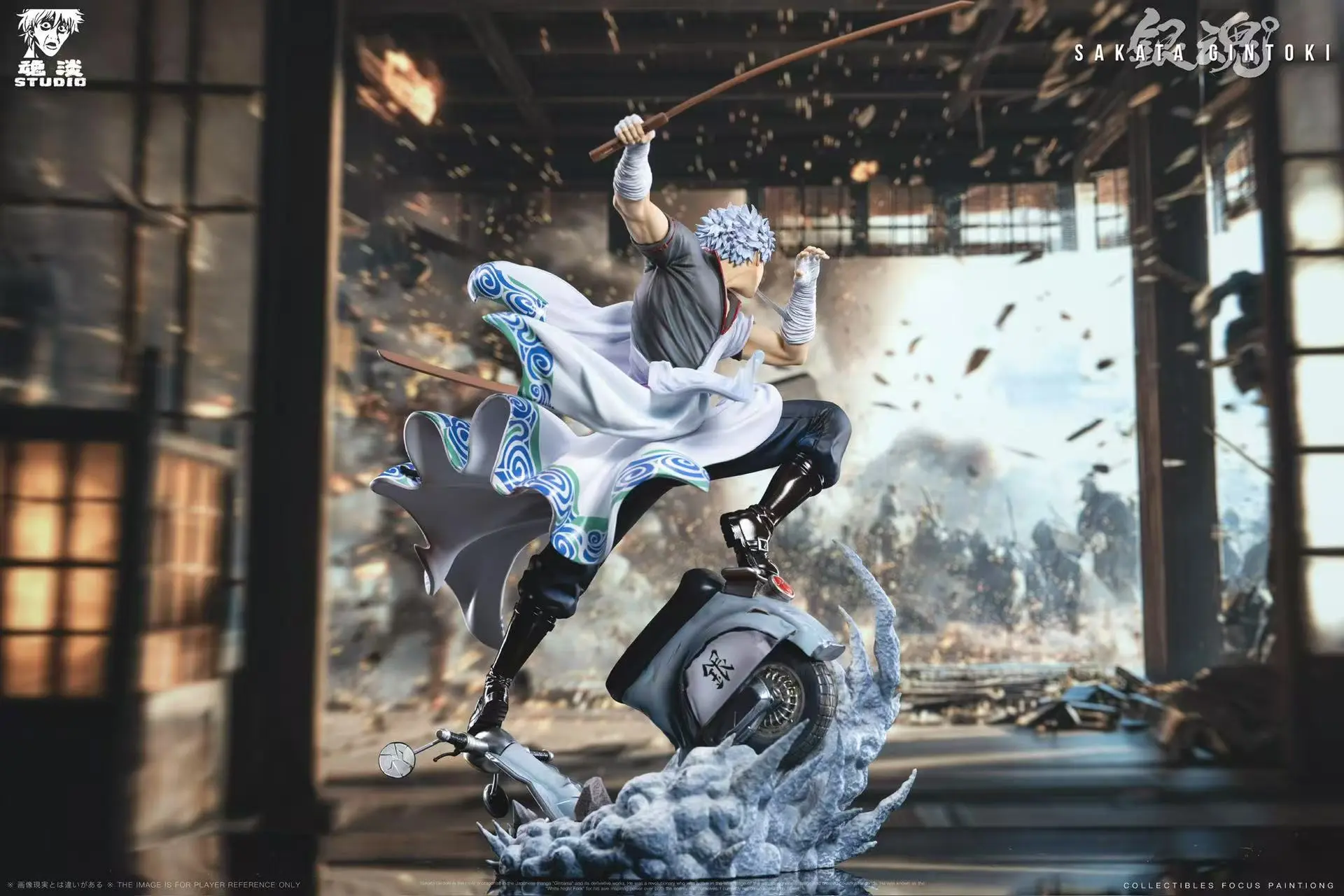 Hun Dan Studio - Gintama Gintoki Sakata Statue(GK)