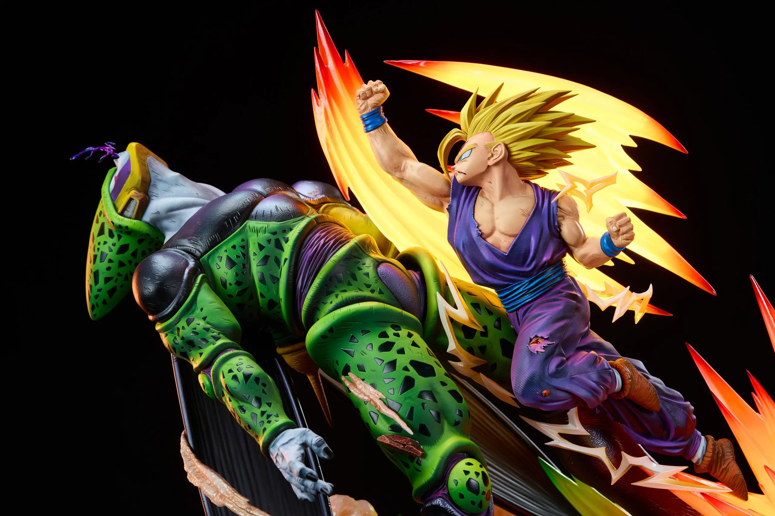 KD Collectibles Studio - Dragon Ball Gohan vs Cell  Statue(GK)
